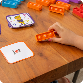 Draw a card & find the matching fidget