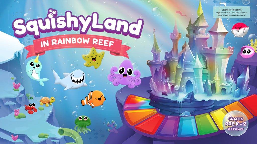 Squishyland: The #1 Reading Board Game now on Kickstarter!