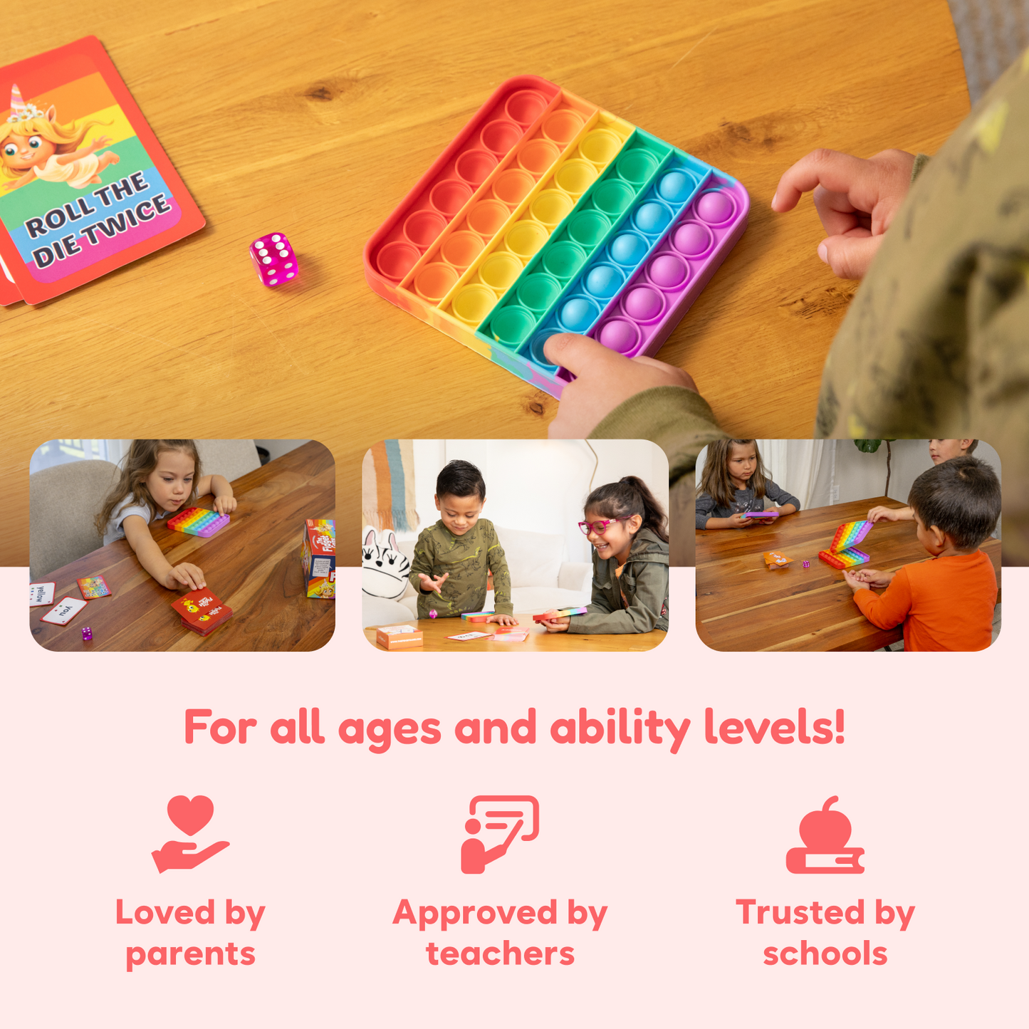 The Fidget Game: Sight Words Edition!