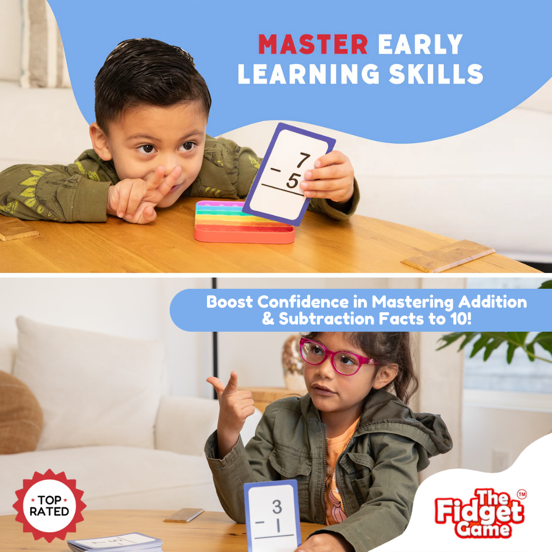 Pre-K & Kindergarten Addition & Subtraction Card Pack!