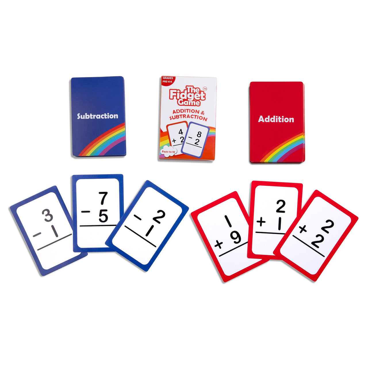 Pre-K & Kindergarten Addition & Subtraction Card Pack!