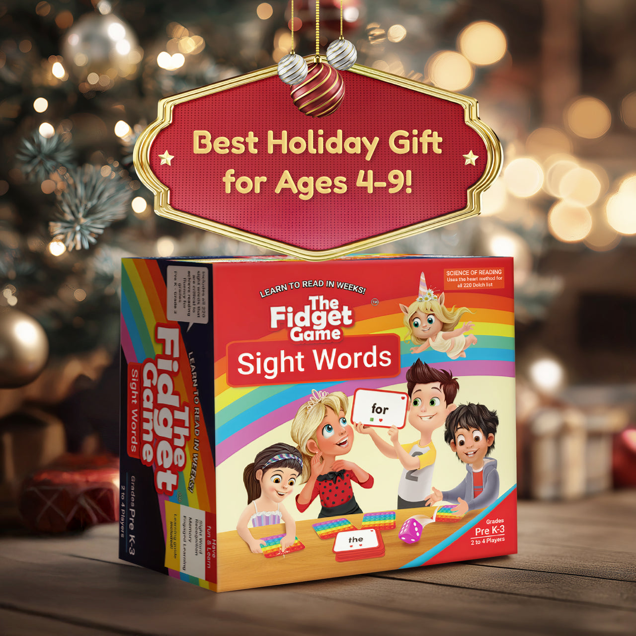 The Fidget Game: Sight Words Edition!