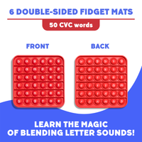 Thumbnail for 6 Extra CVC Fidget Mats (Word Pop)!