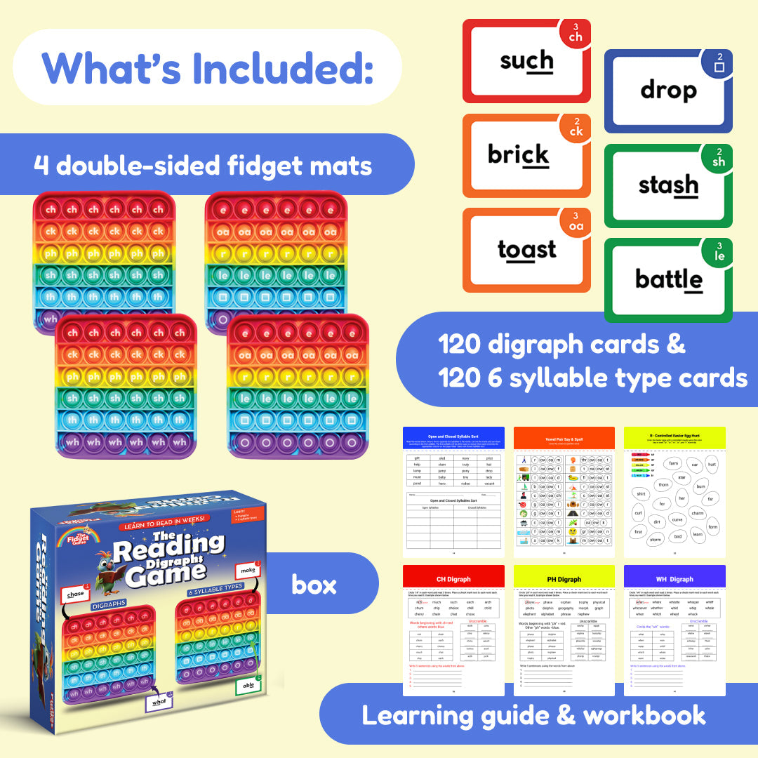 The Reading Digraphs Game!