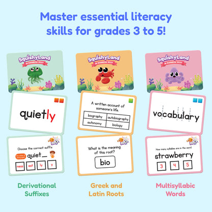 Squishyland 3-5 Expansion Card Packs!