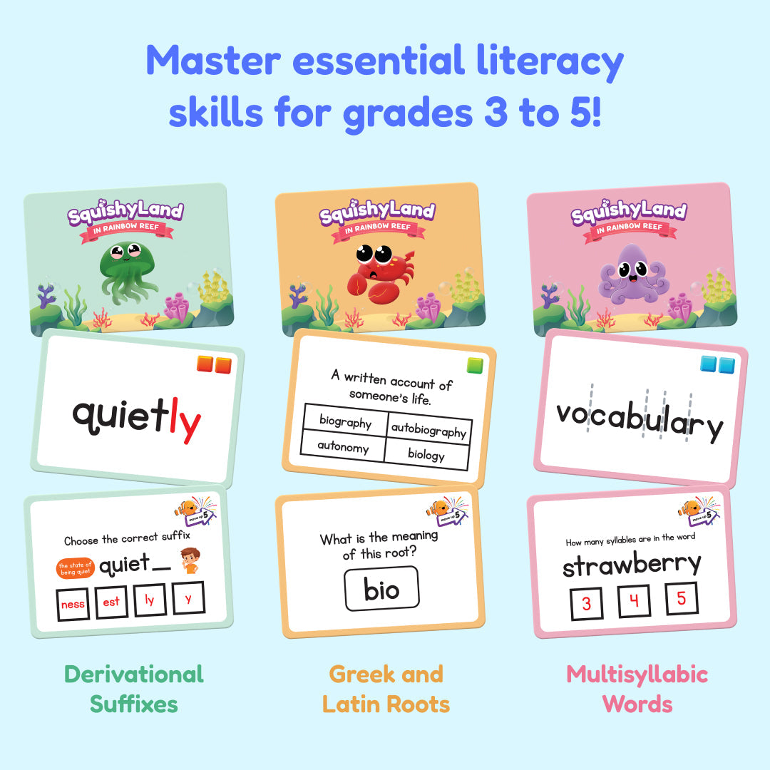 Squishyland 3-5 Expansion Card Packs!