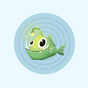 1 Angler fish token