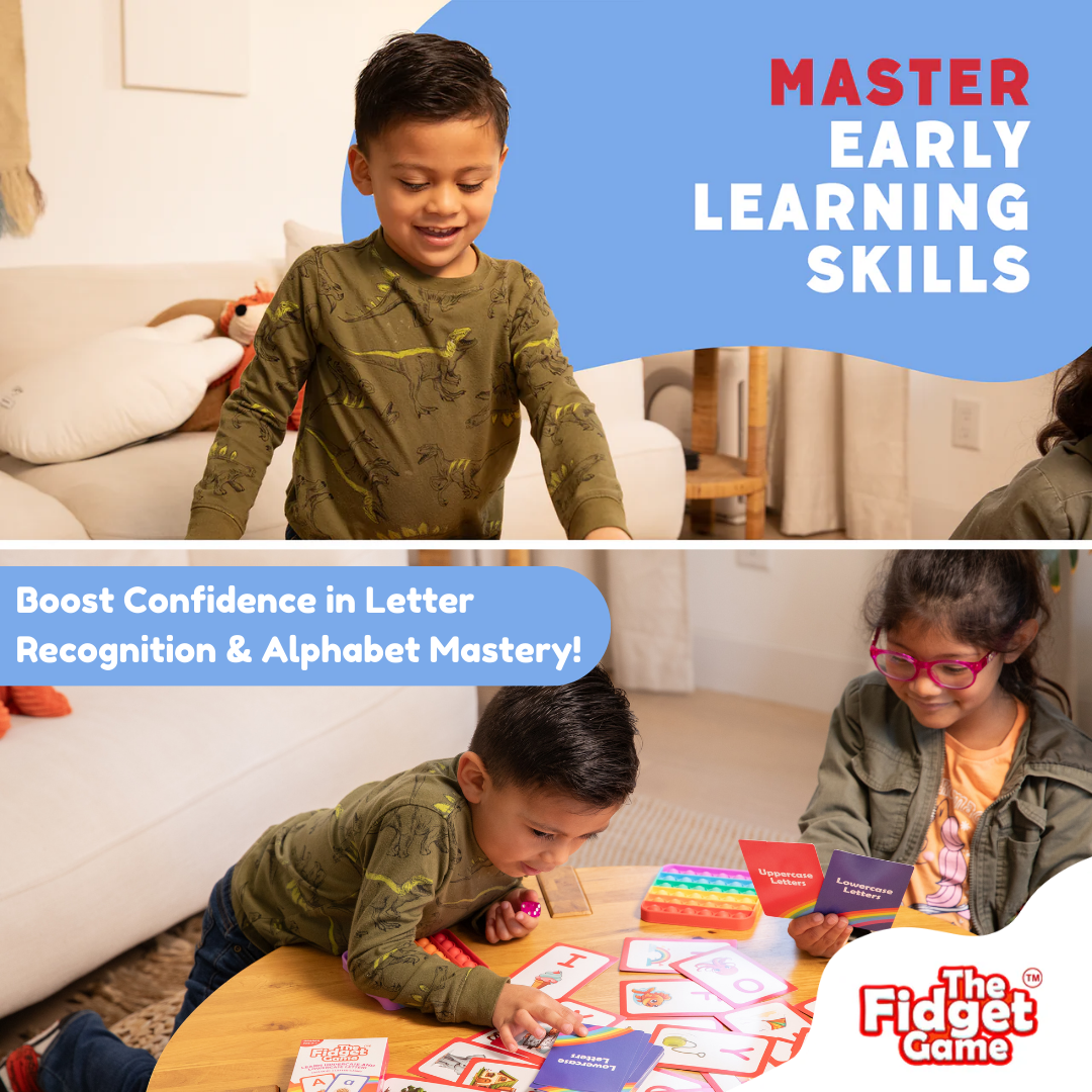 ABC: Learn Uppercase & Lowercase Letters Card Pack!