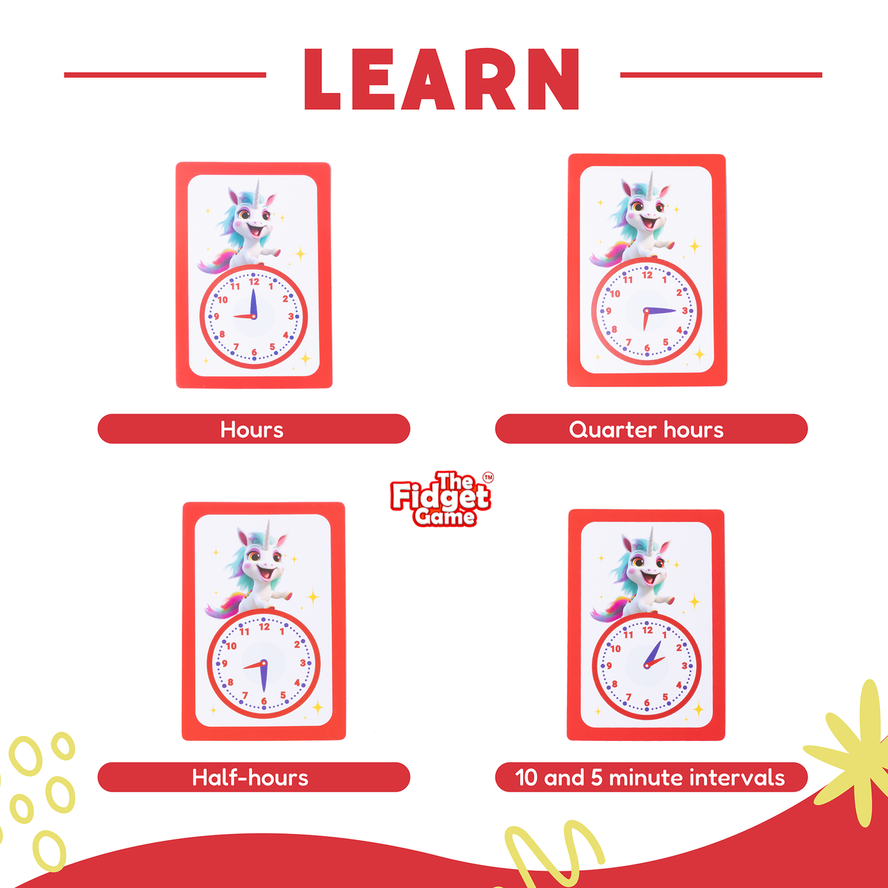 Telling Time Card Pack!