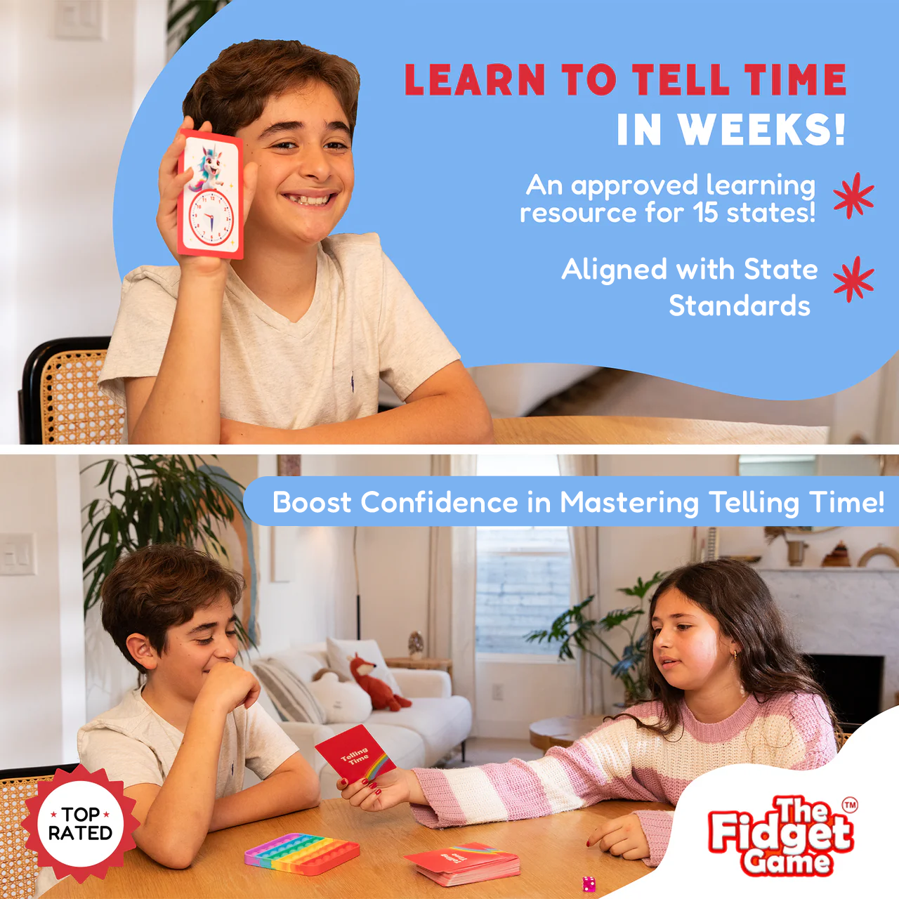 Telling Time Card Pack!