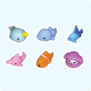 6x Squishies